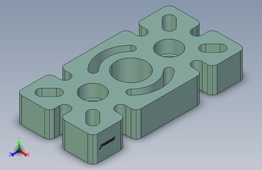 支脚连接板-铸钢型-PAMS_PAMS30-3060-M12