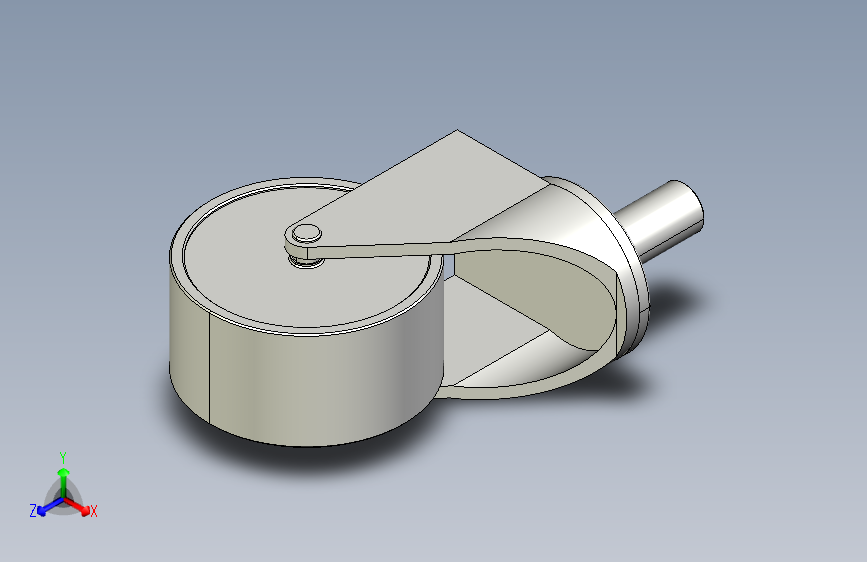 脚轮-中重载丝杠活动型-带轴承型_KVWM75-N