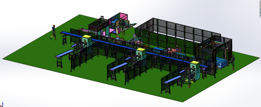 码垛打包流水线