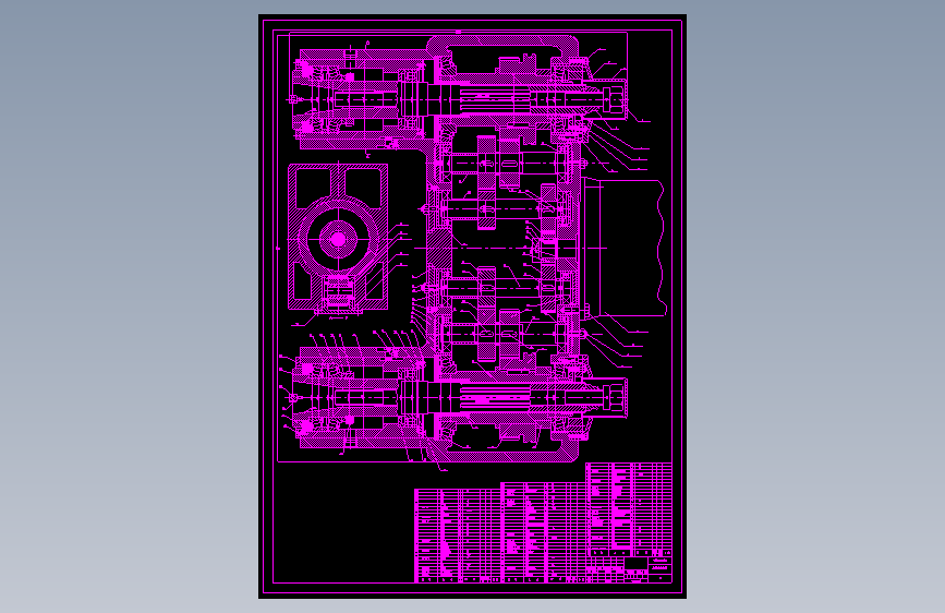 JX068组合机床主轴箱及夹具设计