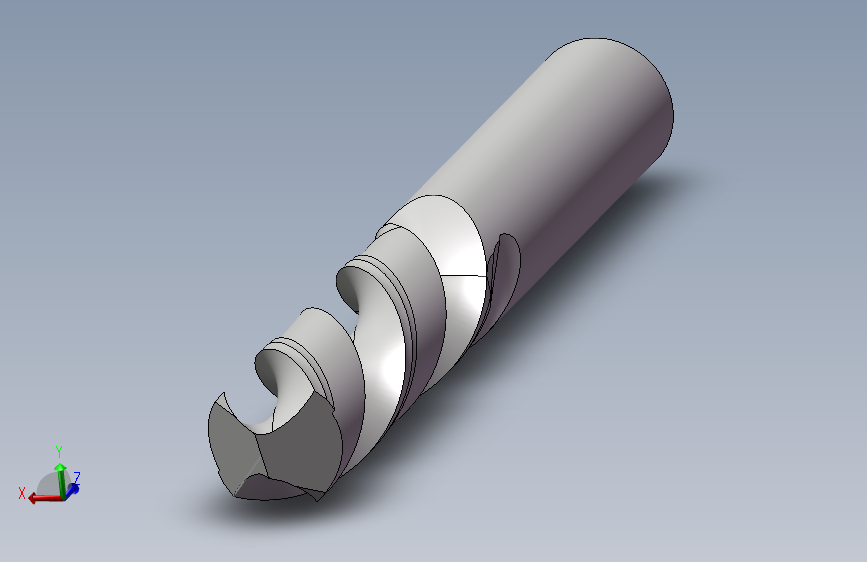 钻头soliworks建模(3个)