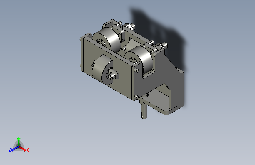 (CDA-02-04-00)下端导向轮装配