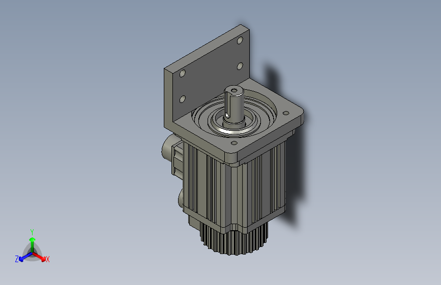 10KW伺服电机机构