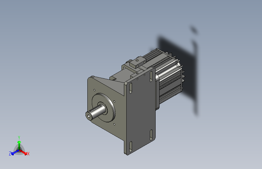 30KW伺服电机机构