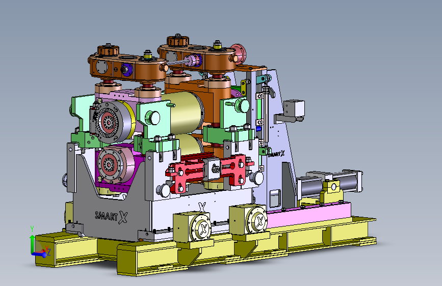 GS-370热轧机机架 STP格式