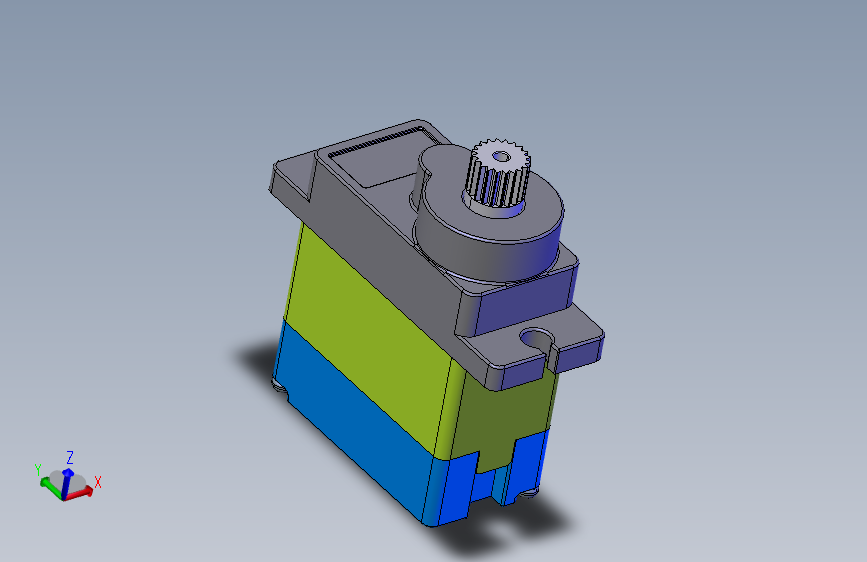 适合Arduino的SG90伺服电机 STP格式