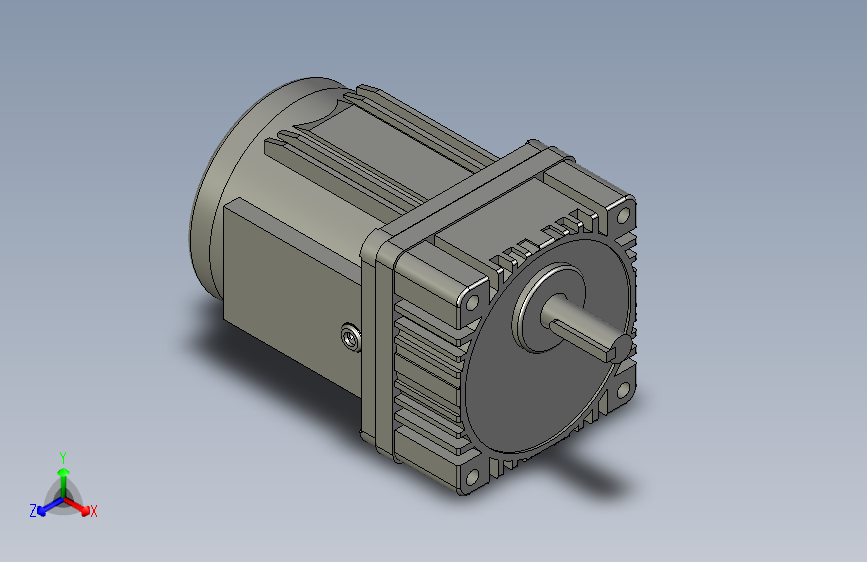 CCD测量机-04-交流电机+减速机M425-402+4GN10K