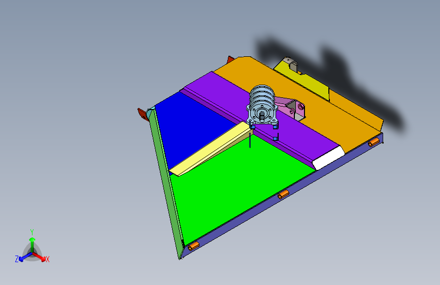 折叠式牵引割灌机