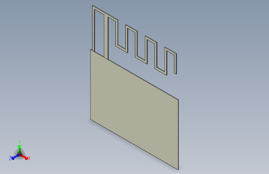 倒置折叠 F 868 Sub-GHz 天线