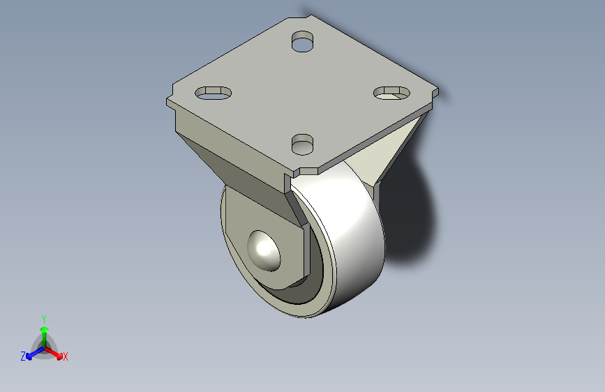 REC7-PBL通用脚轮6-RE.C7-040-PBL-C