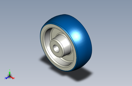 REF1注塑聚氨脂滚轮-RE.F1-080-RBL