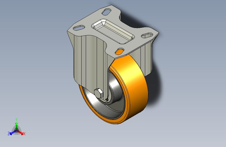 REF4-PSL-H适用于中等程度负载的带刹车脚轮-RE.F4-100-PSL-H