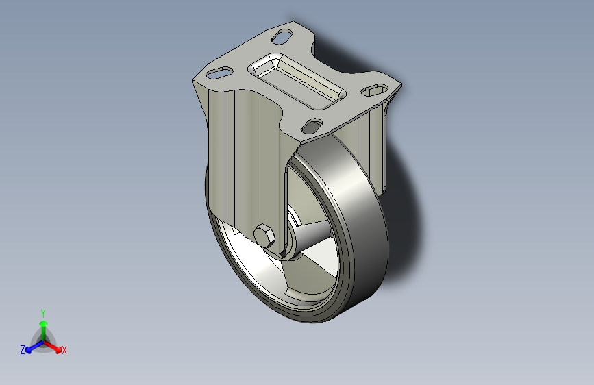 REF5-PSL-H-ESD适用于中等程度负载的带刹车脚轮-ESD-RE.F5-125-PSL-H-ESD