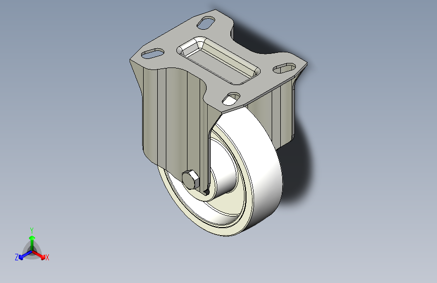 REF8-PBL-H适用于中等程度负载的带刹车脚轮-RE.F8-100-PBL-H