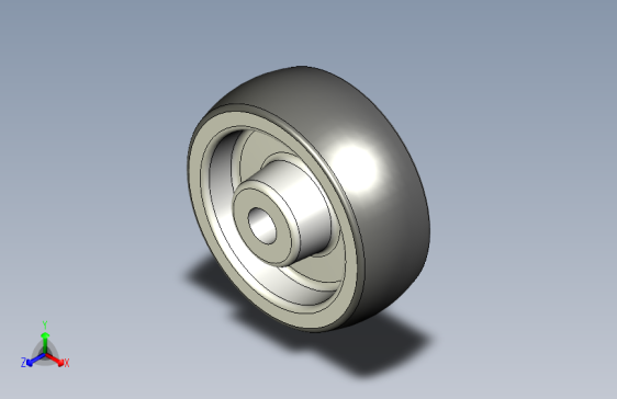 REG1热塑性橡胶脚轮-RE.G1-080-RBL