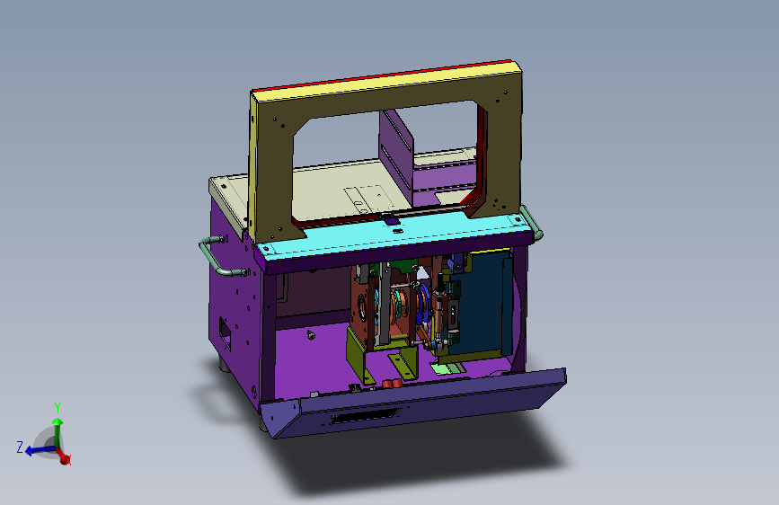 OPP束带机蔬菜打捆机三维模型