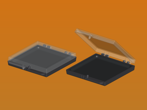 GELPAK 2_ x 2_ 凝胶托盘盒