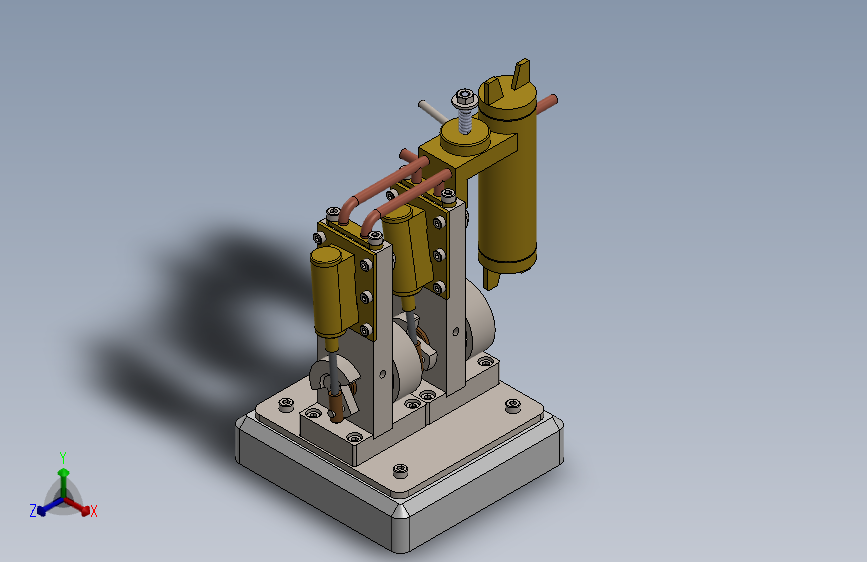 2x1 圆柱立式振荡器