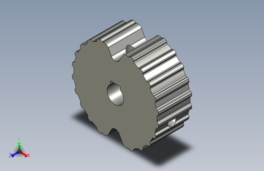 YZ-2-SS-023(输送主动波纹轮)