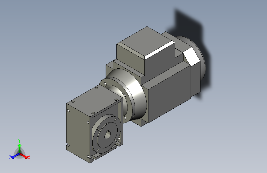 第二顶升移栽电机总成