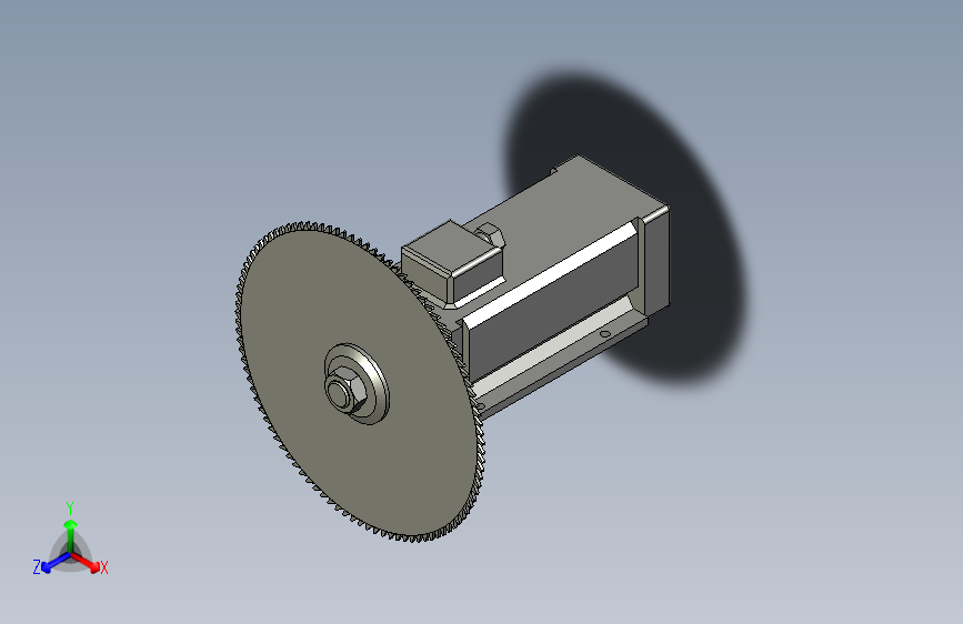 电机锯片机构-锯片正