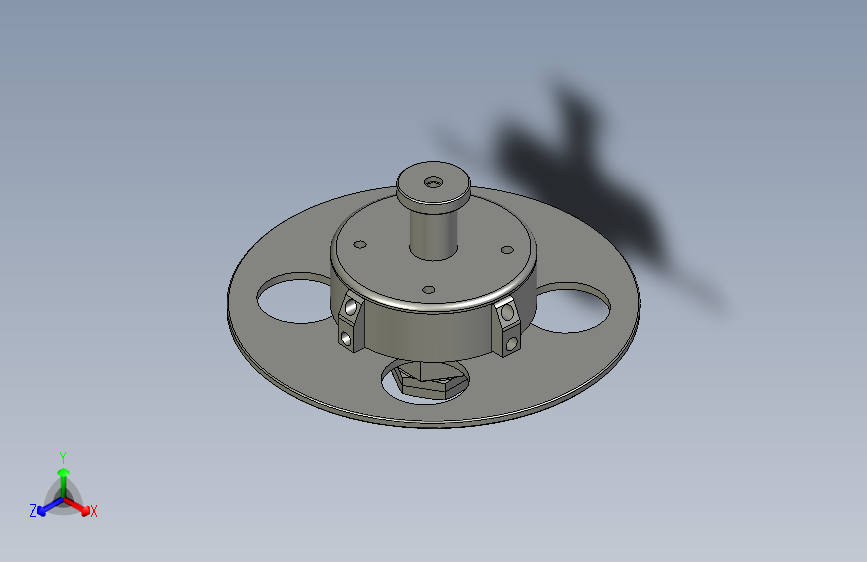胶纸放带盘装配体-dtk