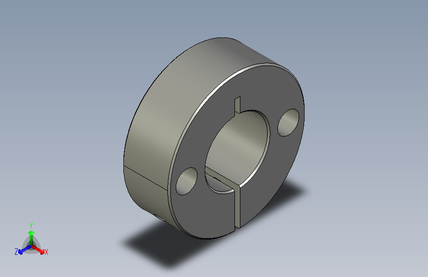 双孔固定型开口式固定环FPDI-16-12-D