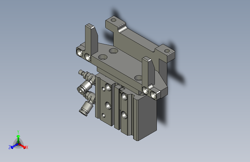指挡升降机构-02