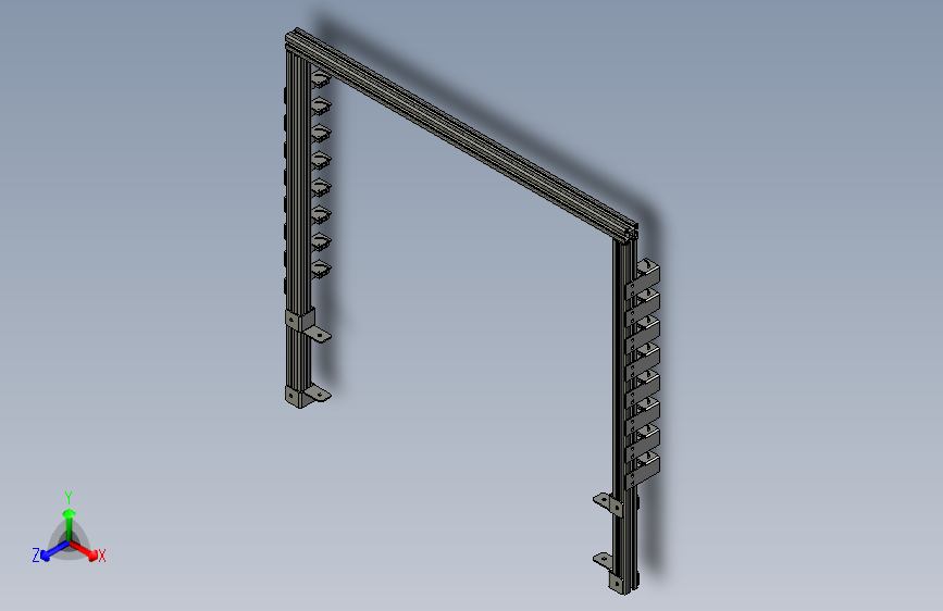 周转箱分类计数检测总成