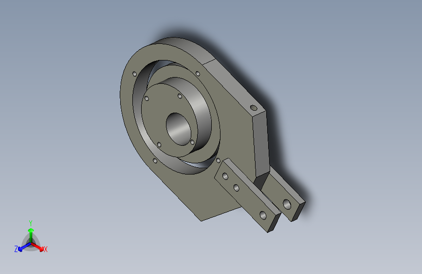 装配体--刀架偏心轮