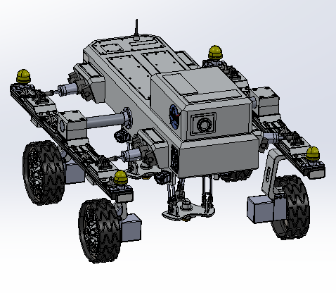 火星月球农场机器人漫游者