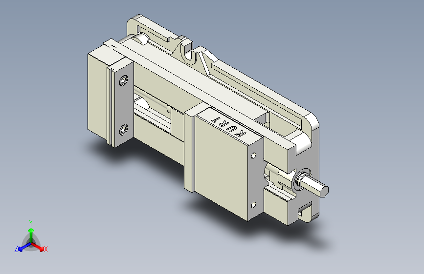 Kurt D688 工件夹持平口钳