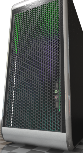 电脑机箱前面板设计