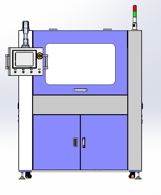 FPCB在线分板机X2721 3D图纸机械设计素材SW模型