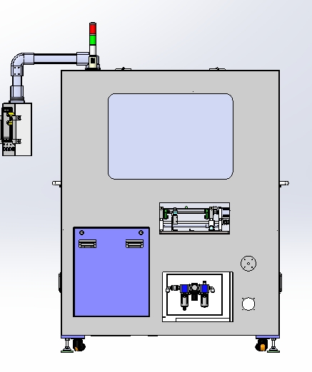 FPCB在线分板机X2721 3D图纸机械设计素材SW模型