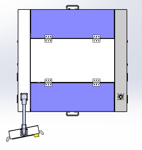 FPCB在线分板机X2721 3D图纸机械设计素材SW模型
