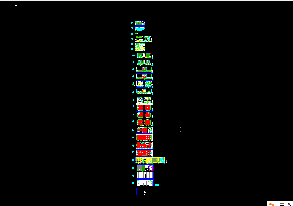 图书馆建筑施工图全套CAD图纸