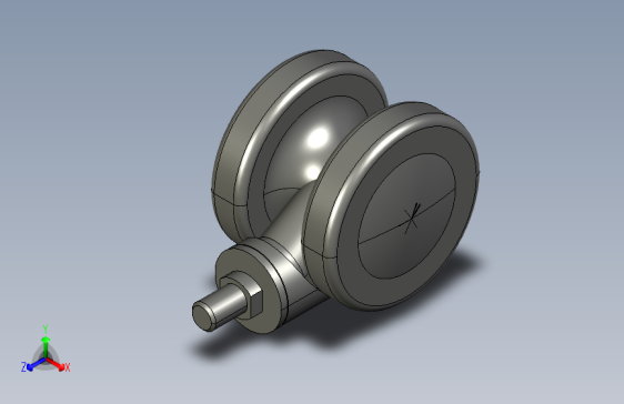 防静电转向脚轮 D65 0.0.444.92