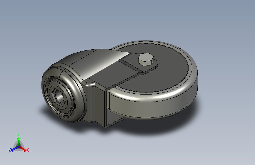 防静电转向脚轮 D75 0.0.420.15