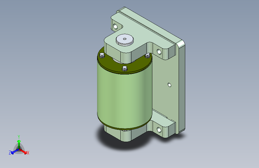 聚氨酯固定滚轮组件_120×150