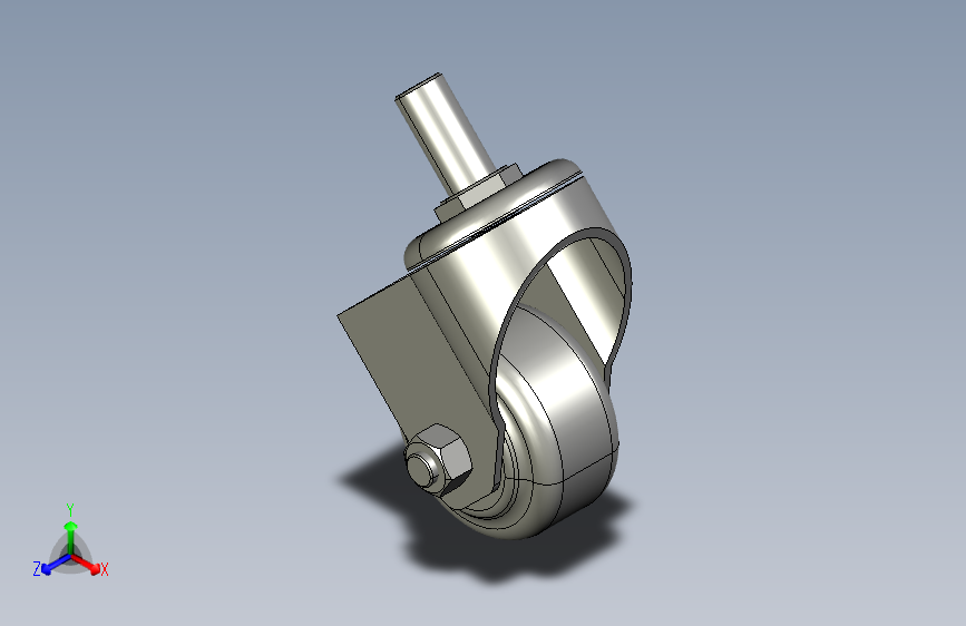 丝杆型万向脚轮_BAB-S-WX-50-PU