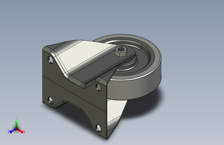 重型定向脚轮 D125 0.0.488.40
