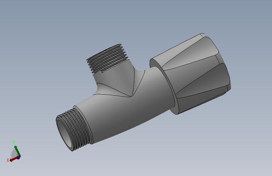 一进一出水龙头开关504185