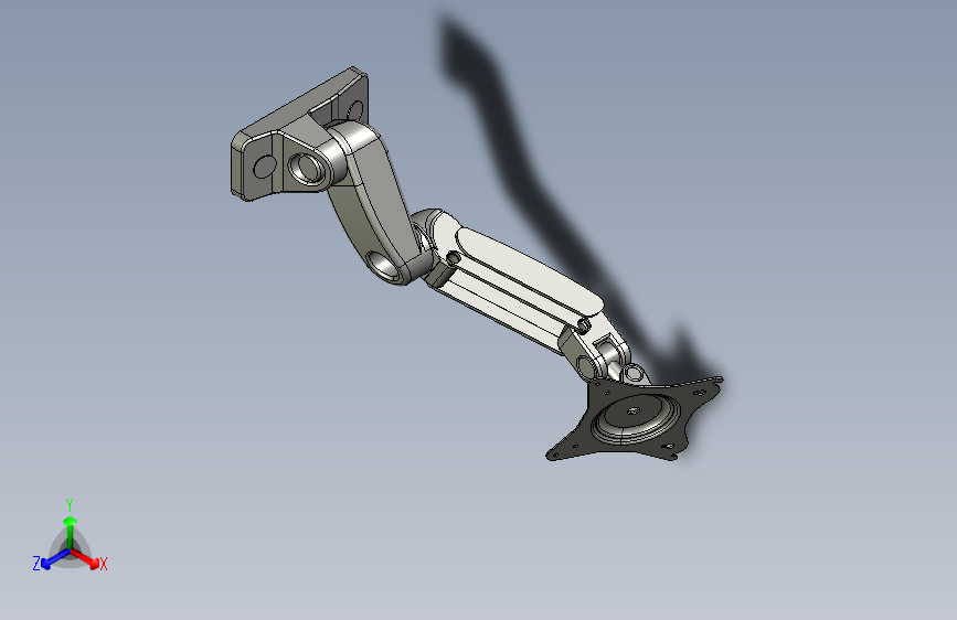 显示屏支架模型297197