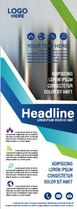 无脚易拉宝529068