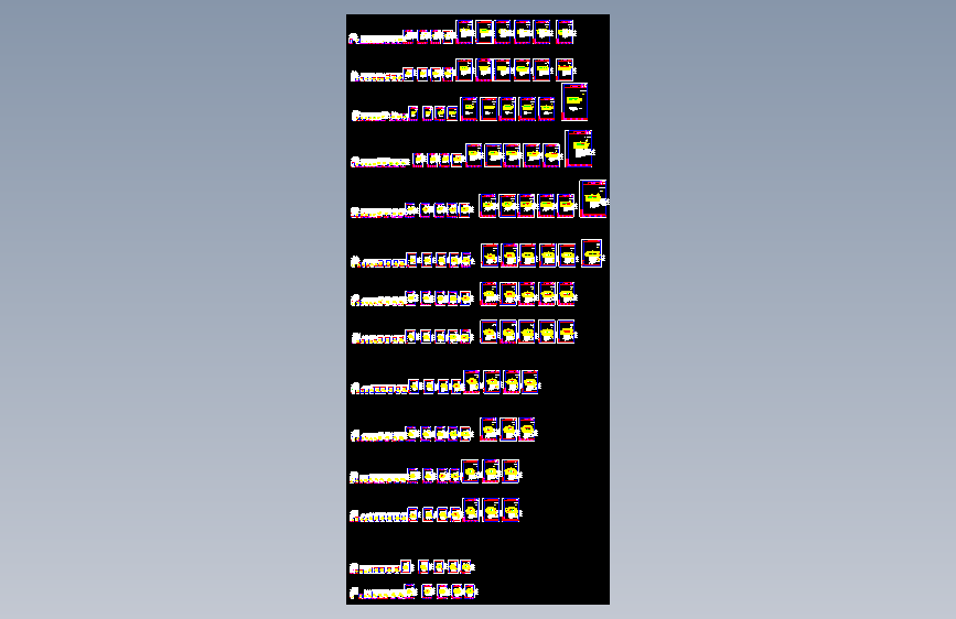 工标准管法兰HG_T20592-2009 CAD图纸