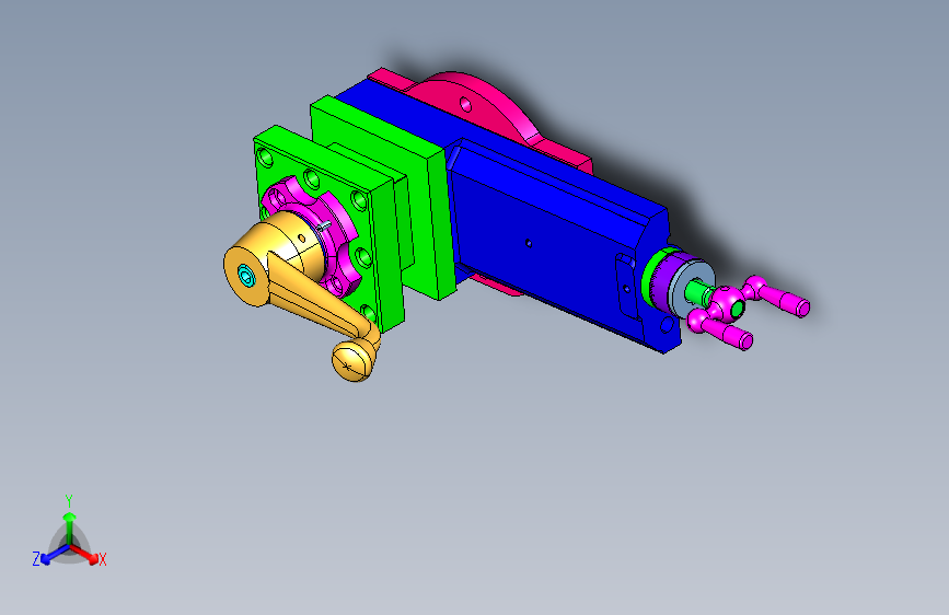 车床刀架模型83296
