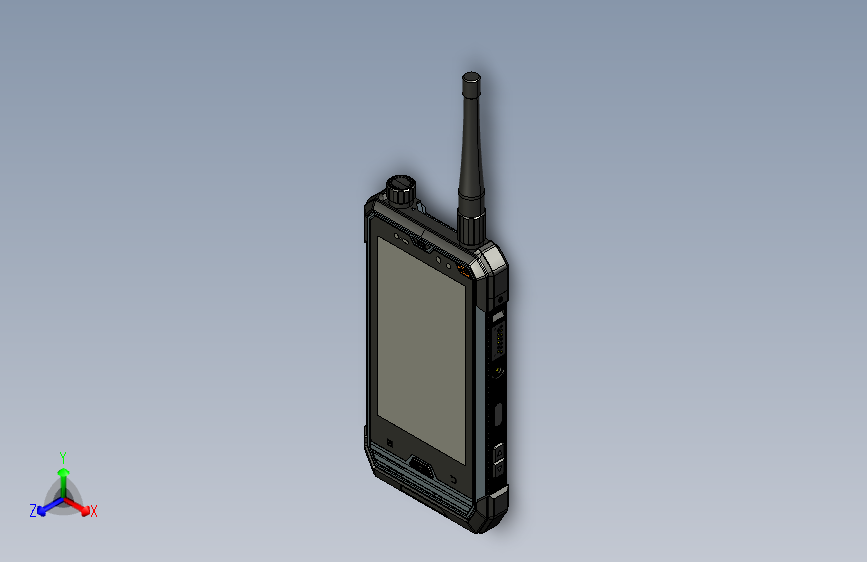 IPX8智能对讲机壳体结构设计533686