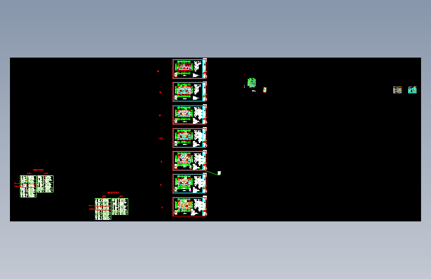 18号楼结构平面布置图