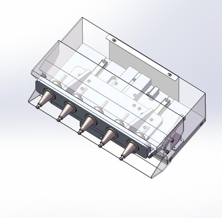A5 翻盖上推直排刀库